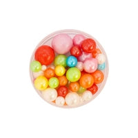 100g Shiny Rainbow Pearls Iconic Sprinkles mixes