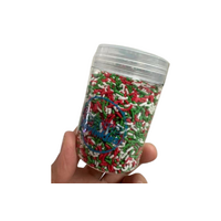Christmas Deluxe Jimmies 1.5mm - Sprinkles