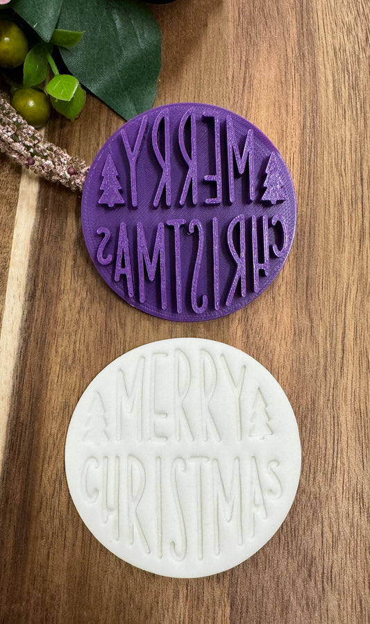 7cm merry christmas 25