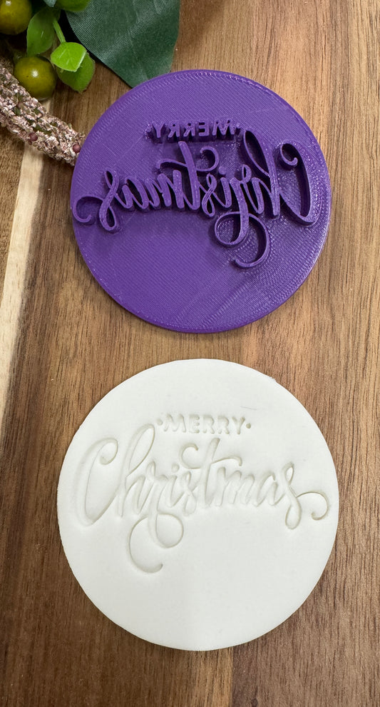 7cm merry christmas 7