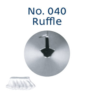 Piping Tip Ruffle 40 Piping Tip