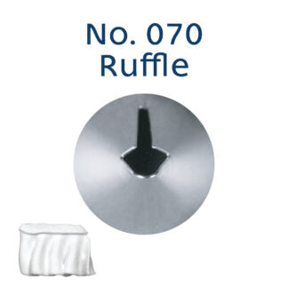 Piping Tip Ruffle 70 Piping tip