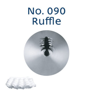 Piping Tip Ruffle 90 Piping tip