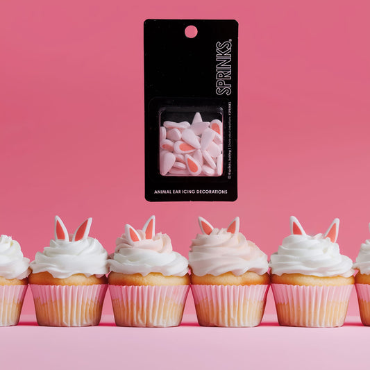 ANIMAL EAR Sugar Decorations (30g) - Shapes
