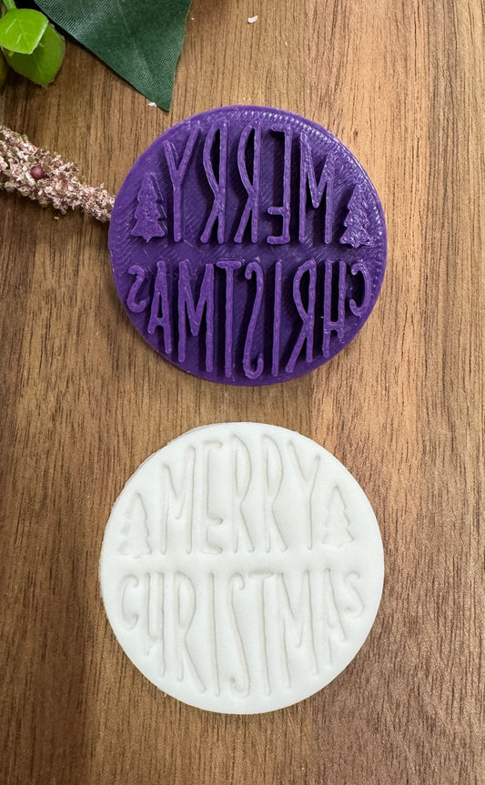 5cm merry christmas 25