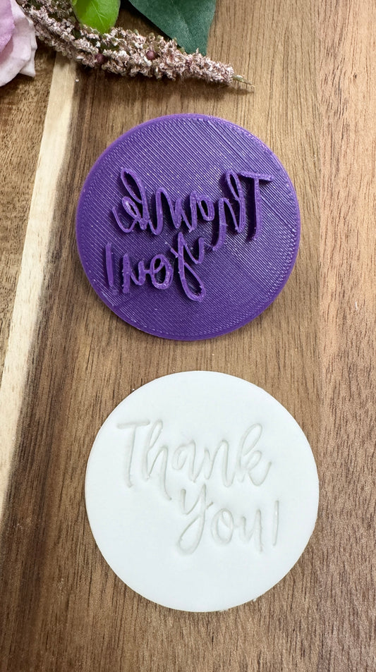 5cm Thank You Embosser 12