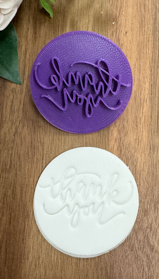 5cm Thank You Embosser 7