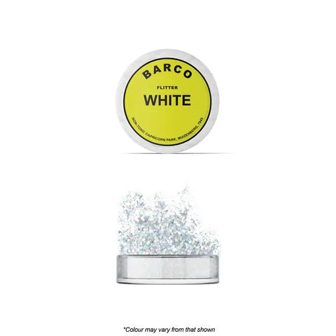 BARCO | FLITTER GLITTER | WHITE HOLOGRAM | NON TOX