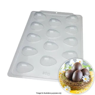 BWB | SMOOTH EGG MOULD 30G | 3 PIEC 9454