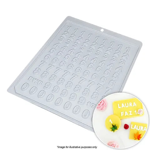 BWB | MINI NUMBERS MOULD | 1 PIECE