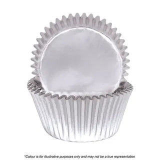 CAKE CRAFT | 390 SILVER FOIL BAKING CUPS