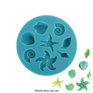 PETITE SHELL SILICONE FONDANT MOULD