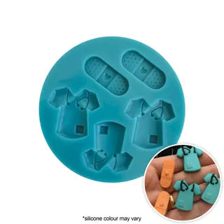 SCRUBS & BANDAIDS SILICONE FONDANT MOULD