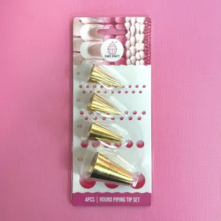 CAKE CRAFT | ROUND PIPING TIP SET