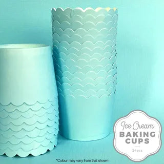 CAKE CRAFT | ICE CREAM BAKING CUP | PASTEL BLUE |