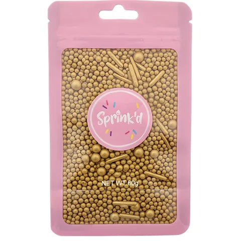 SPRINKD | GOLD METALLIC MIX | 60G mixes