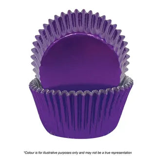 CAKE CRAFT | 390 PURPLE FOIL BAKING CUPS 72 pieces