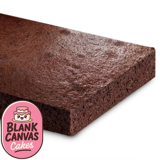FROZEN CHOCOLATE MUD SLAB CAKE | BLANK CANVAS CAKE
