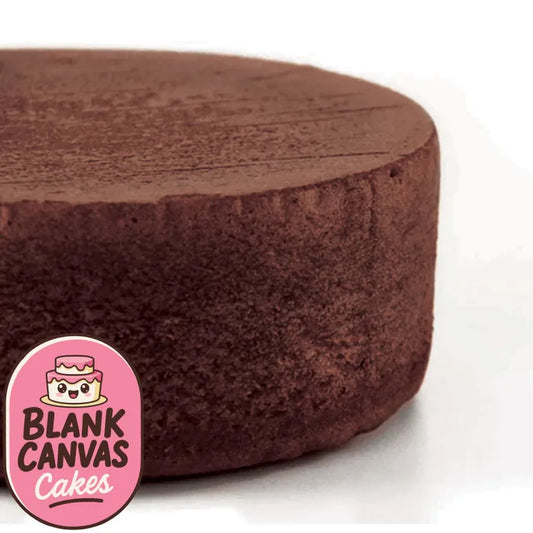 FROZEN CHOCOLATE MUD CAKE | 8" ROUND | BLANK CANVAS CAKE