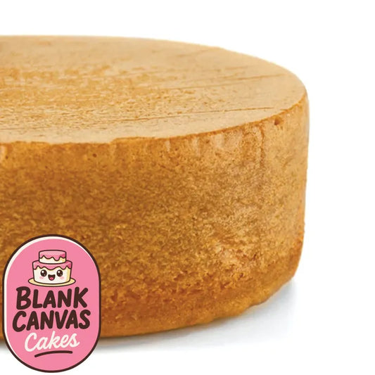 FROZEN WHITE MUD CAKE | 7" ROUND | BLANK CANVAS CAKE