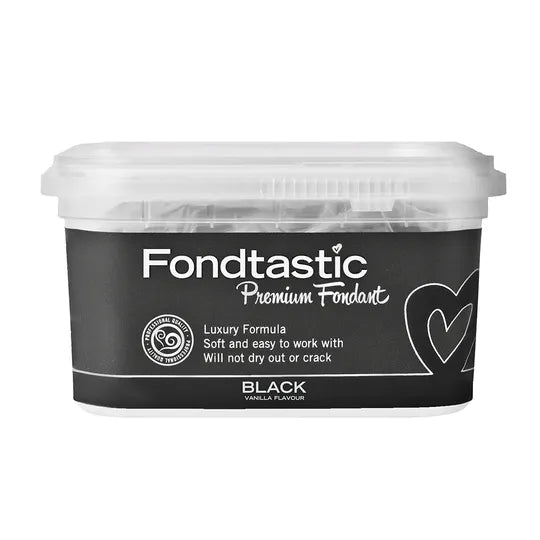 FONDTASTIC FONDANT BLACK 250G fondant