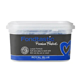 FONDTASTIC FONDANT ROYAL BLUE 250G FONDANT