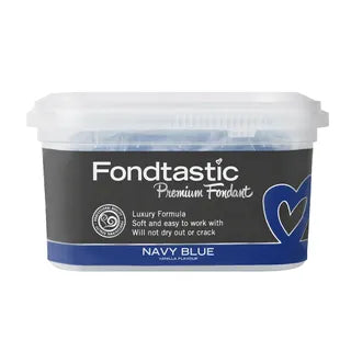 FONDTASTIC FONDANT NAVY BLUE 250G FONDANT