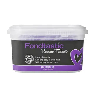 FONDTASTIC FONDANT PURPLE 250G FONDANT