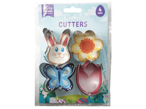 EASTER METAL COOKIE CUTTER SET