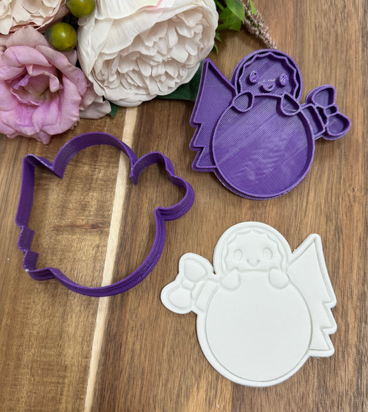 gingerbread bauble christmas set
