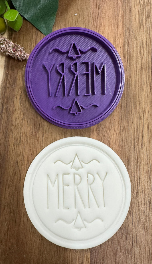 7cm merry christmas