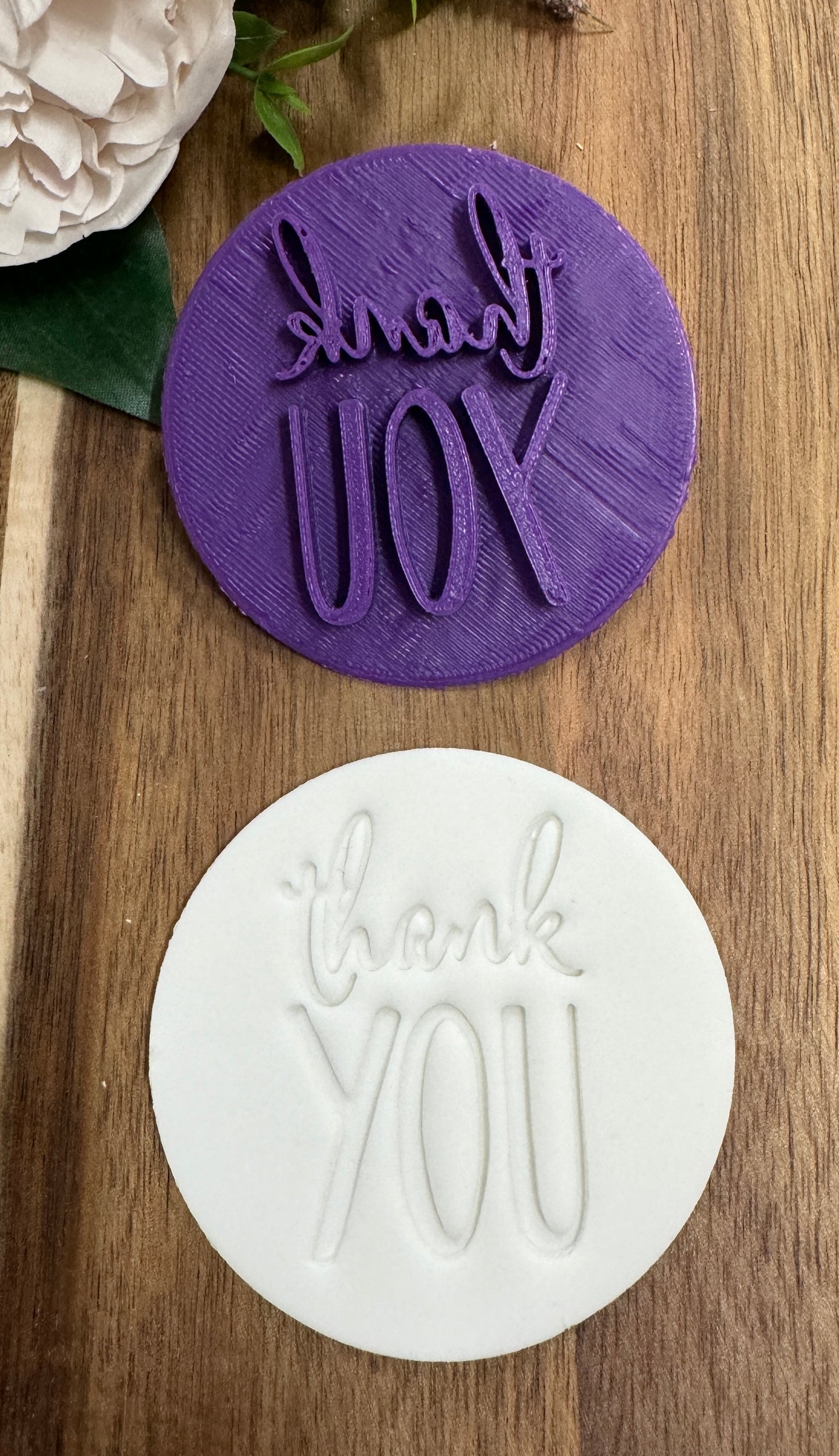 7cm Thank You Embosser 10