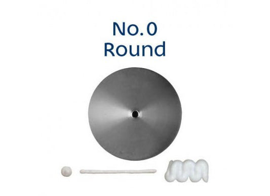 No. 0 ROUND STANDARD S/S PIPING TIP