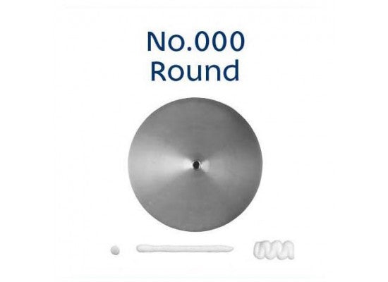 No. 000 ROUND STANDARD S/S PIPING TIP