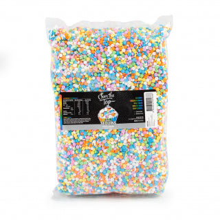 Over the top Pastel Sequins Mix Bulk Sprinkles