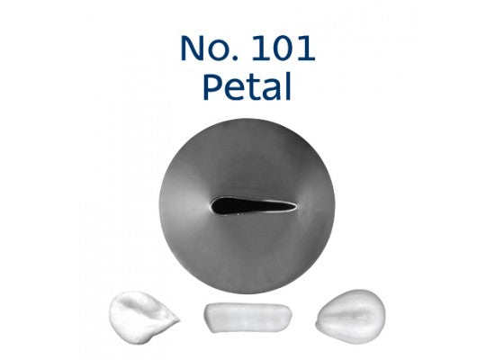 No. 101 PETAL STANDARD S/S PIPING TIP