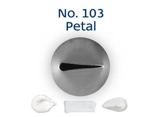 No. 103 PETAL STANDARD S/S PIPING TIP