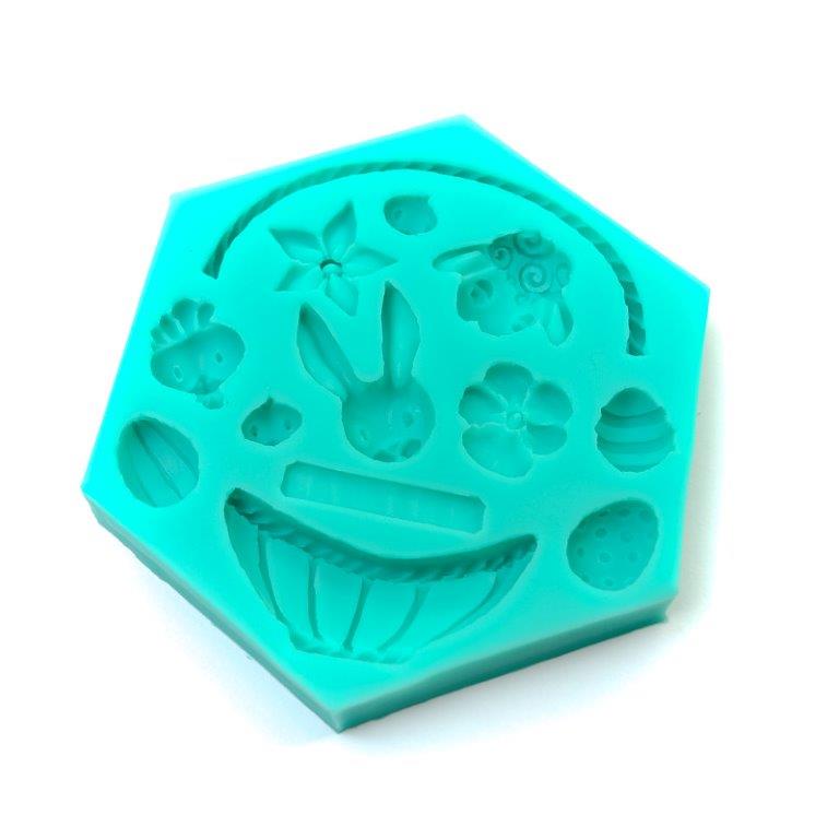 SILICONE MOULD - EASTER ELEMENTS