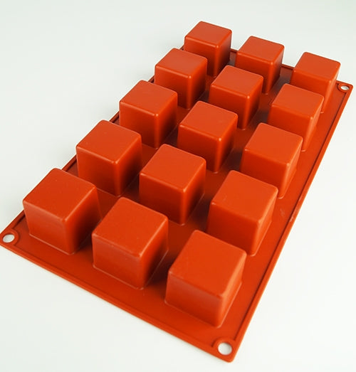 15 CAVITY - SQUARE CUBE SMALL SILICONE BAKEWARE