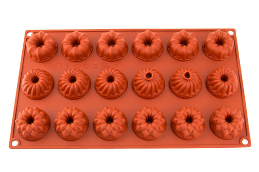 18 CAVITY - REGAL VARIETY CHOCOLATE SILICONE BAKEWARE