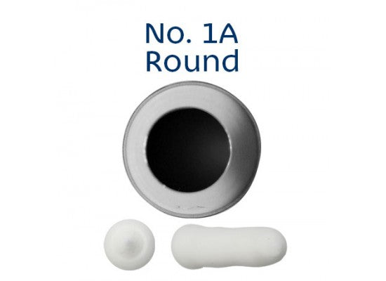 No. 1A ROUND MEDIUM S/S PIPING TIP