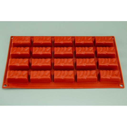 20 CAVITY- CHOCOLATE BARS SILICONE BAKEWARE