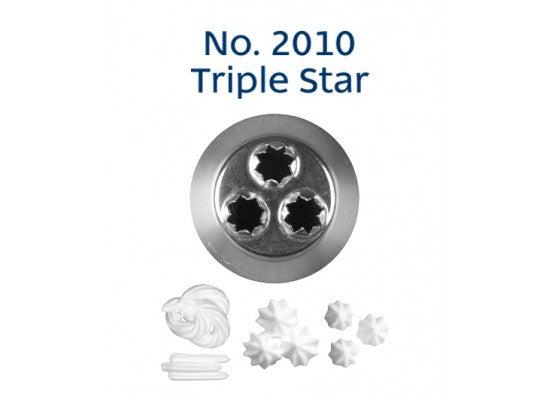 No. 2010 TRIPLE STAR MED/ LGE S/S PIPING TIP