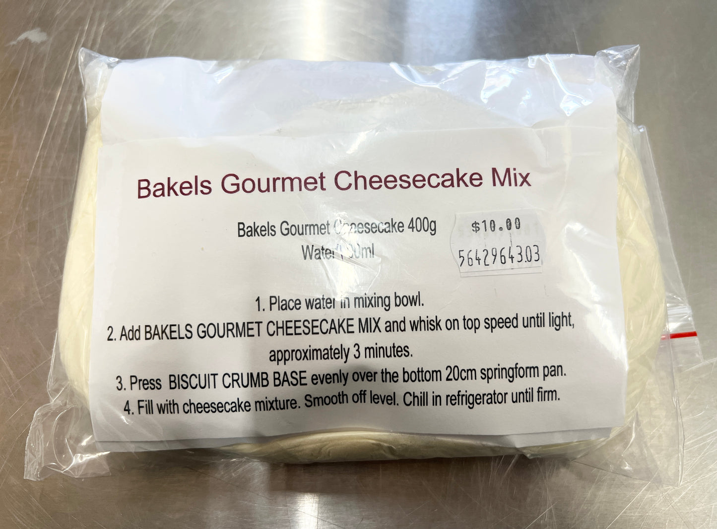 400g Gourmet Cheesecake Mixes Other