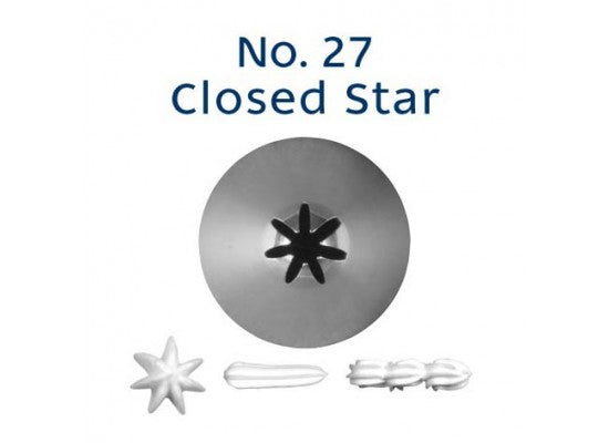 No. 27 CLOSED STAR STANDARD S/S PIPING TIP