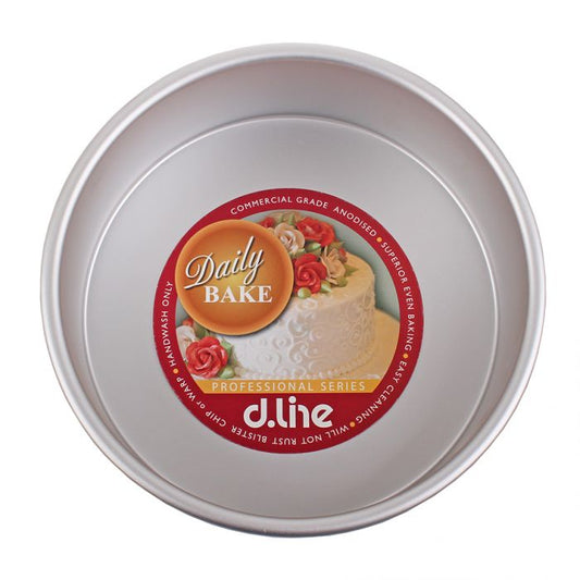 8"Anodised Round Cake Pan 20 x 7.5cm