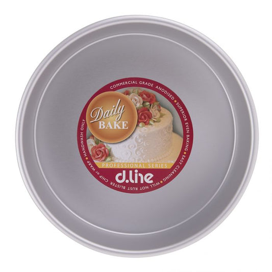9"Anodised Round Cake Pan 22.5 x 7.5cm