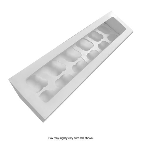 DISPLAY CUPCAKE BOX | 12 HOLES (2X6) | S