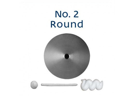 No. 2 ROUND STANDARD S/S PIPING TIP