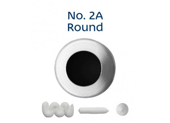 No. 2A ROUND MEDIUM S/S PIPING TIP